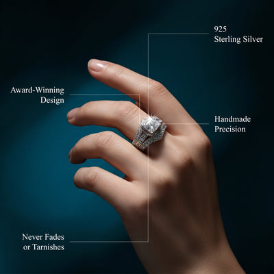 Eterna - Odette S295 Sterling Silver Ring