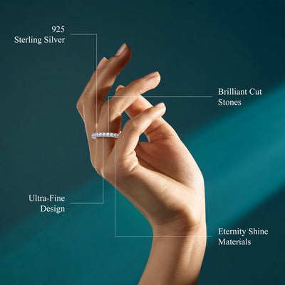 Eterna - Clara S925 Sterling Silver Ring